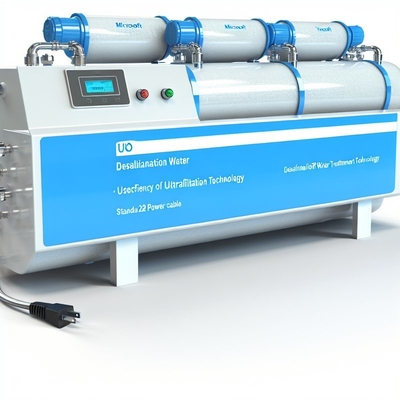 Desalination Rate>98% Water Treatment System with Ultrafiltration Technology and 2m Standard Length Power Cable